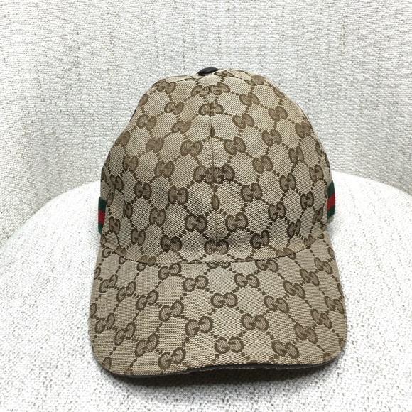 Authentic Gucci unisex brown monogram hat - Picture 6 of 16